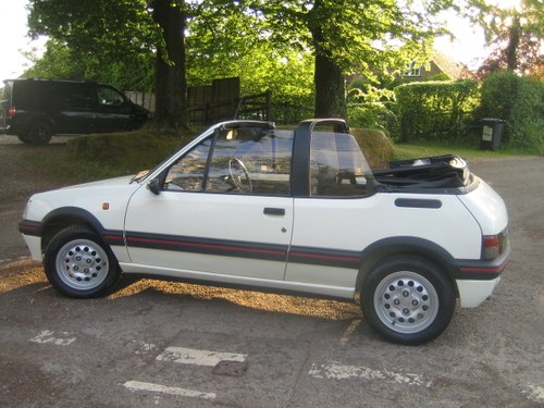 1990 Immaculate Peugeot 205 CTi 1.6 in white For Sale