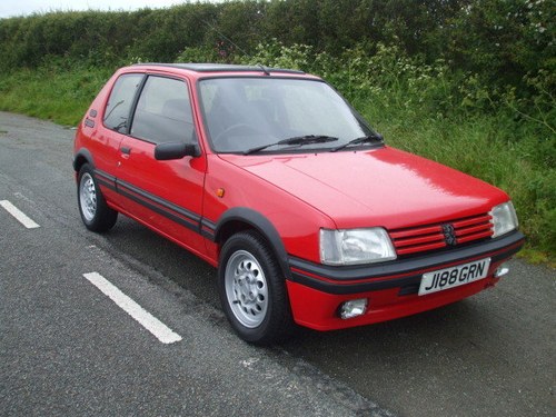 1991 Peugeot 205 GTi For Sale by Auction