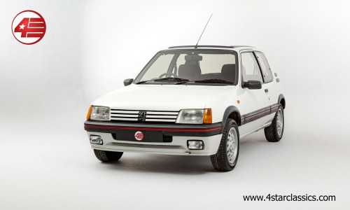 1990 Peugeot 205 GTI /// 4 Owners /// 86k Miles For Sale