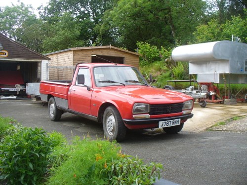 1992 peugeot 504 pick up, with mot ,also demountable  SOLD