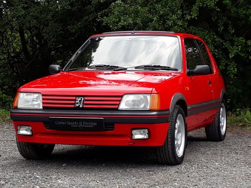 1987 STUNNING LOW MILEAGE PHASE 1 PEUGEOT 205 1.9 GTi SOLD