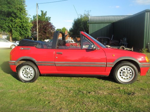 1990 Peugeot 205 CTi 32,000 miles only!! For Sale by Auction