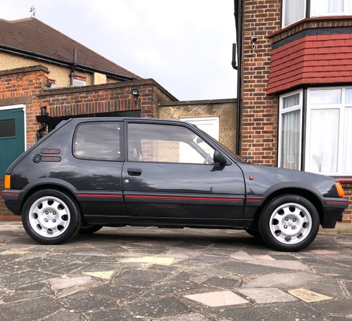 1987 Peugeot 205 1.9 GTI Incredible Original Condition For Sale by Auction