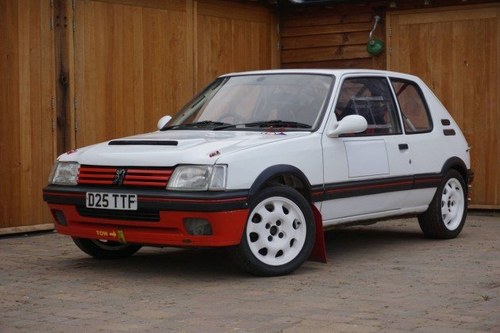 1986 Peugeot 205 GTi Rally Car For Sale by Auction