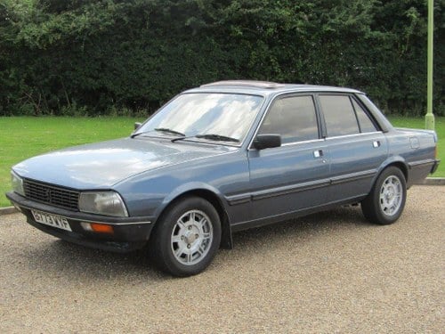1984 Peugeot 505 2.2 GTi Auto at ACA 24th August  For Sale