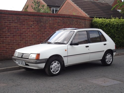 1989 Peugeot 205 Requires a little recommissioning. SOLD