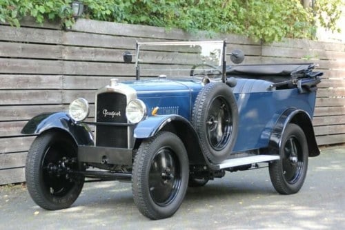 Peugeot 172 M Camionette Cabrio, 1927 VERKAUFT