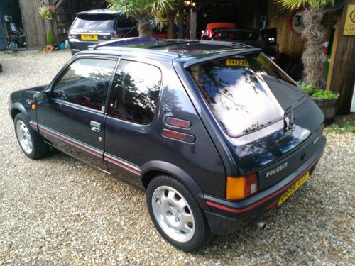 1989  205 GTi IMMACULATE LOW MILEAGE EXAMPLE For Sale
