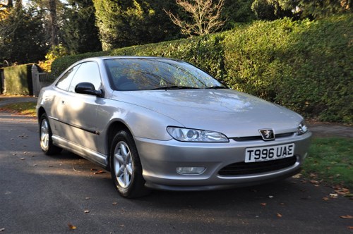 1999 Peugeot 406 Coupe, 1 Owner, 25000 miles For Sale