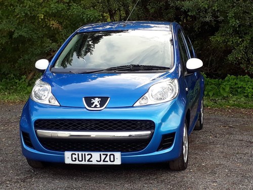 SUPER LITTLE 2012 PEUGEOT 107 SPORTIUM 5DR / A/C £2,595 VERKAUFT