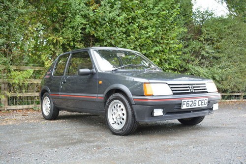 1989 Peugeot 205 GTi For Sale by Auction