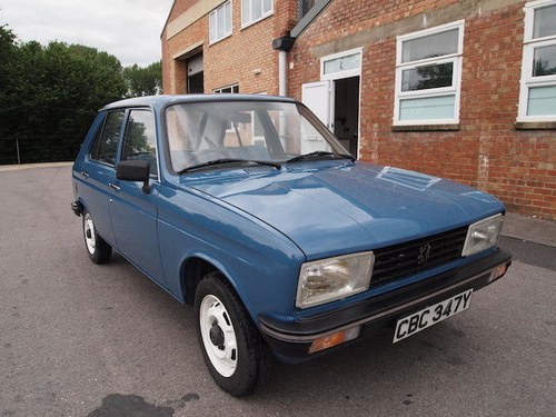 1983 PEUGEOT 104 GL Vente aux enchères