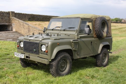 1997 Land Rover Defender 90 WOLF Soft Top SOLD