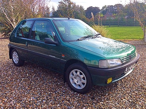 1994 PEUGEOT 106 ROLAND GARROS 1.4 - 3DR JUST 38,000 MILES SUPERB VENDUTO