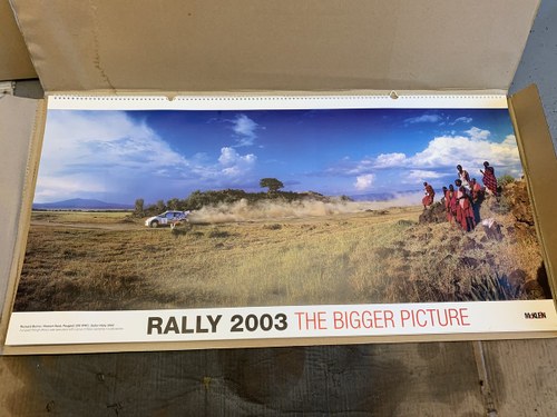 The Bigger Picture WRC 2003 Calendar McKlein For Sale