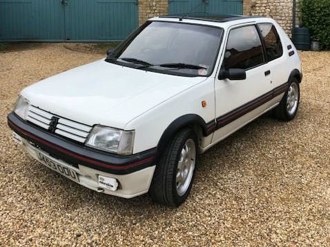 1991 Peugeot 205 1.9 GTi at ACA 25th January  For Sale