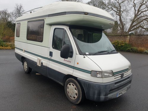 2000 Peugeot Autosleeper Executive For Sale by Auction
