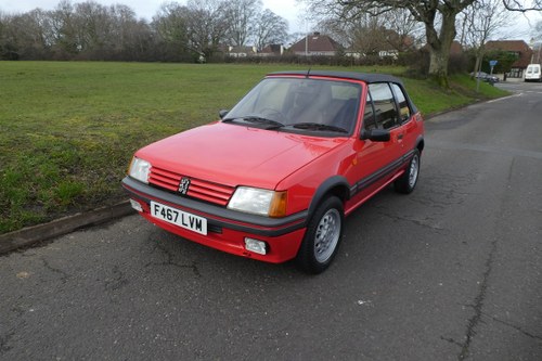 Peugeot 205 CTI 1989 - To be auctioned 26-06-20 For Sale by Auction