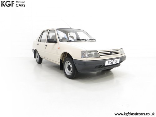 1987 An Early Peugeot 309 GE with an Incredible 16,437 Miles SOLD