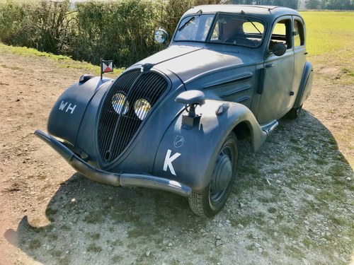 1936 A Rare Peugeot 302 Airstream Wehrmacht staff car For Sale
