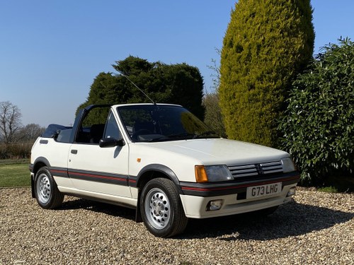 1990 Peugeot 205 CTi Cabriolet. Stunning Car VERKAUFT
