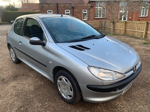 2001 Peugeot 206 LX For Sale by Auction