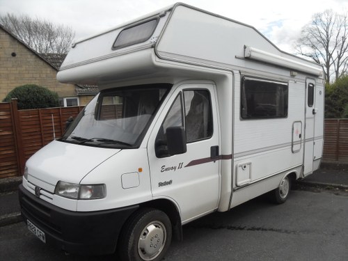 1997 Pergeot Elldis Envoy Motor Home Camper Van In vendita