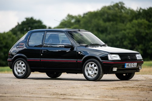 1991 Peugeot 205 1.9 GTI For Sale by Auction