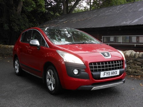 2011 Peugeot 3008 1.6 HDI Exclusive 110BHP 1 Former + FSH SOLD