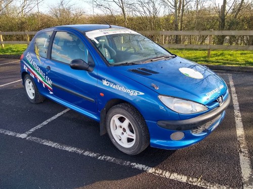 2004 Peugeot 206 Track Rally Racecar auction 16th-17th July For Sale by Auction