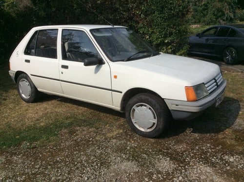 1988 Peugeot 205 GRD Diesel, classic French hatch. VERKAUFT