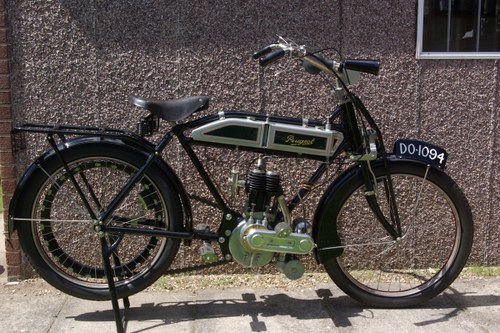 1913 Peugeot 500cc 3.5 h.p. Single  Motorcycle SOLD