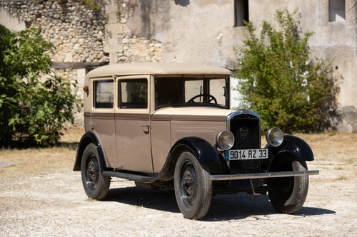 1930 Peugeot 201 berline 6CV No reserve For Sale by Auction