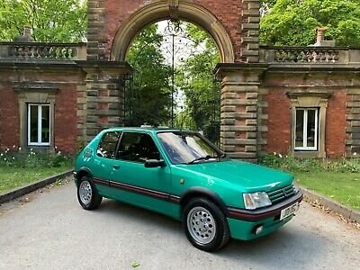 1991 Rare laser green limited colour 205 gti For Sale