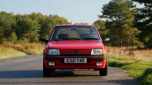 1987 205 GTI 1.6 Cherry Red Stunning For Sale