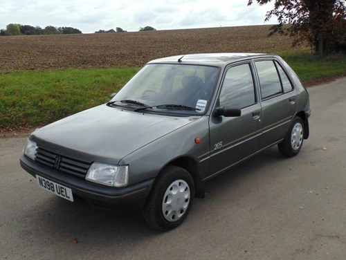 1996 Peugeot 205 5 Door Diesel VERKAUFT