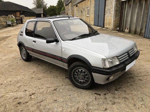 1988 Very original and unmolested Peugeot 205 1.6 GTi For Sale