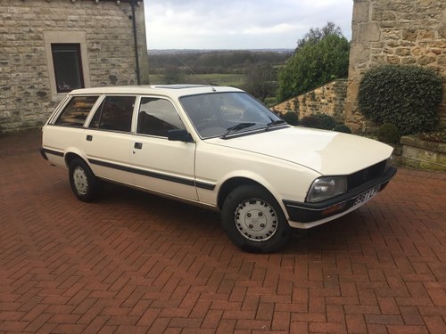 1985 Peugeot 505 family estate diesel mk1 For Sale by Auction