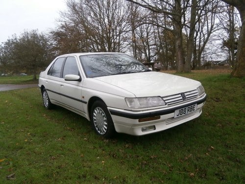 1991 PEUGEOT 605 SRDT - ONE OF ONLY 2 LEFT ON THE ROAD - For Sale