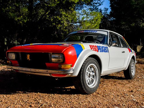 1973 Peugeot 504 Wide-Bodied Coupe Rally Car In vendita