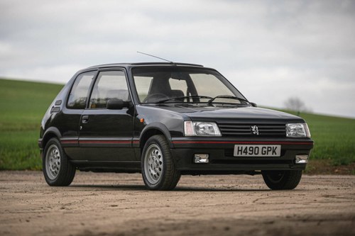 1990 Peugeot 205 GTi 1.6 (Phase 2) For Sale by Auction