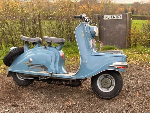 1956 Peugeot S57 Scooter 125cc For Sale by Auction