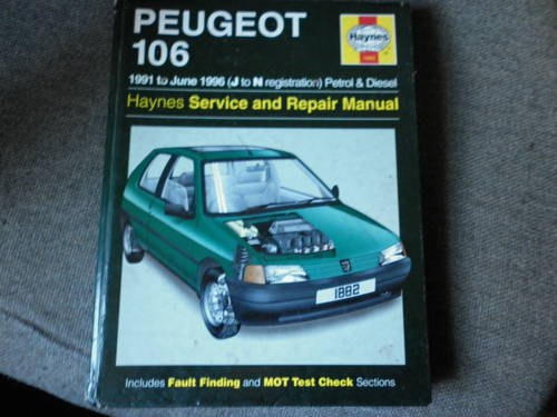 1991 Peugeot 106  Manual For Sale