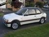 1989 Peugeot 205 CTI 1.6 convertible GTI just one owner SOLD