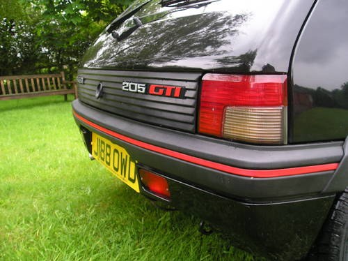 1992 peugeot 205 gti 1 lady owner SOLD