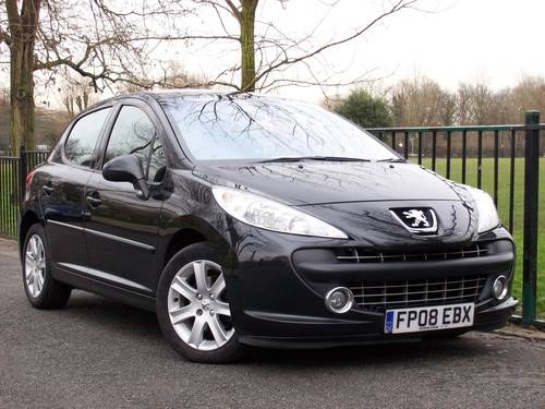 2008 Peugeot 207 1.6 HDi Sport 5dr-1 Owner With FSH In vendita