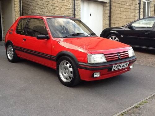 ODEON 078 Peugeot 205 GTI 1.9 1988 Rouge 1/43 - FR ODEON 078 Peugeot 205 GTI 1.9 1988 Rouge 1/43 - FR