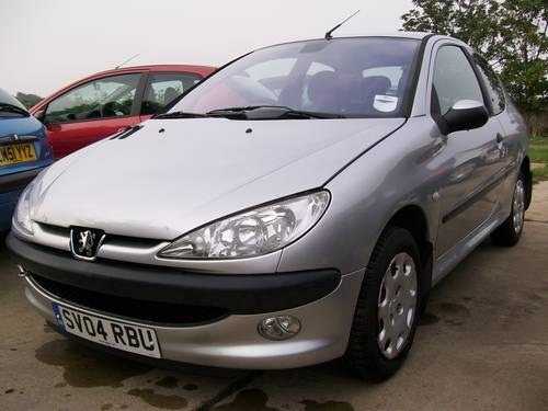 Peugeot 206 LX 1.1 Silver 2004 Year 58000 miles For Sale