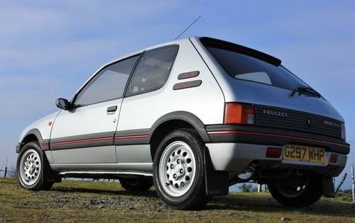 Unique 1989 205 GTi 1.6 with 27,680 miles SOLD