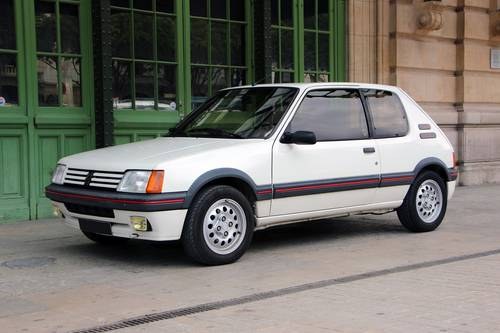 1987 - Peugeot 205 GTI 1600 one single owner from new ! For Sale by Auction